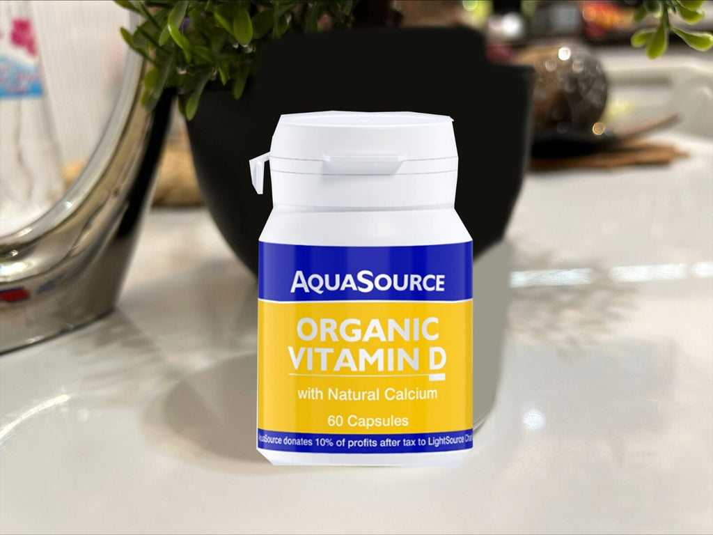 AquaSource Organic Vitamin D 60 Caps Vegan