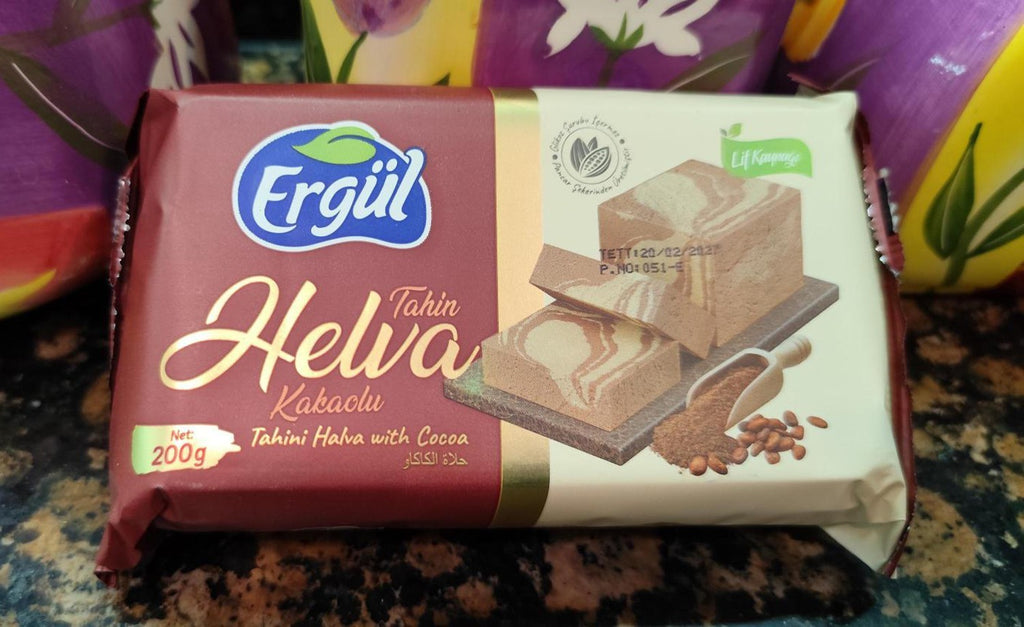 Turkish Halva with Cocoa 200 g Natural
