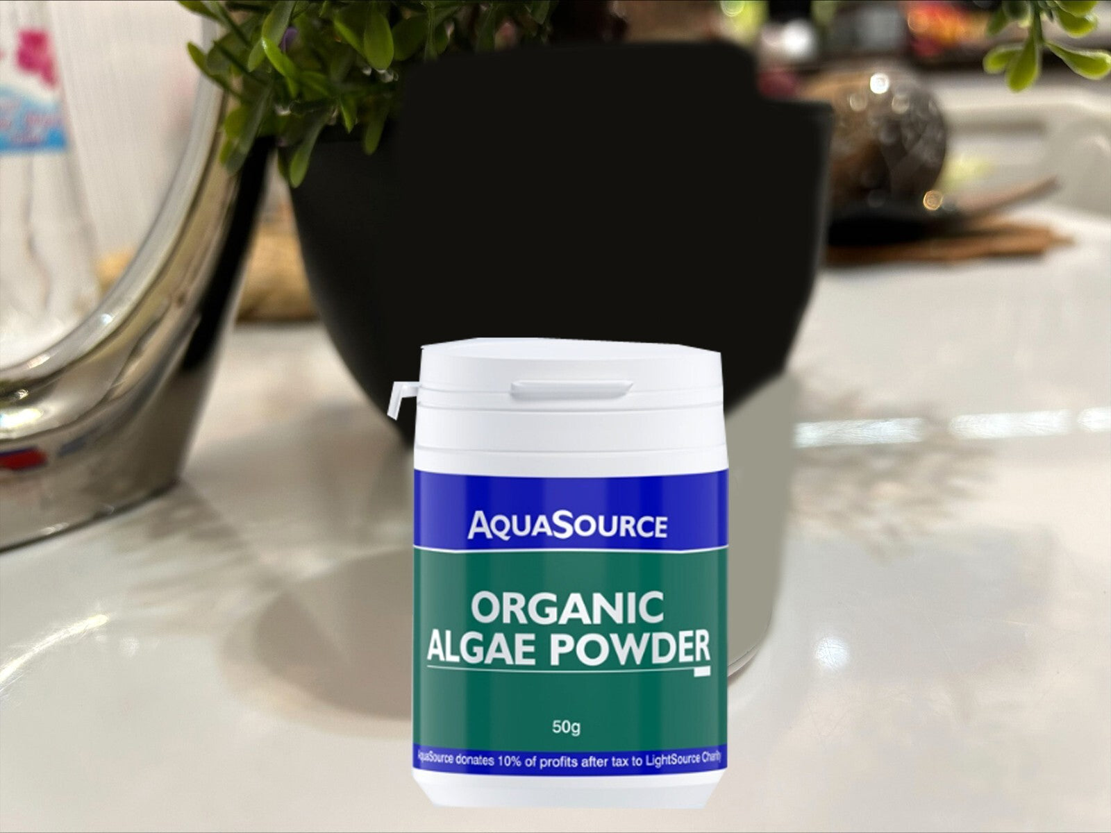 AquaSource Organic Algae Powder Vegan 60 capsule