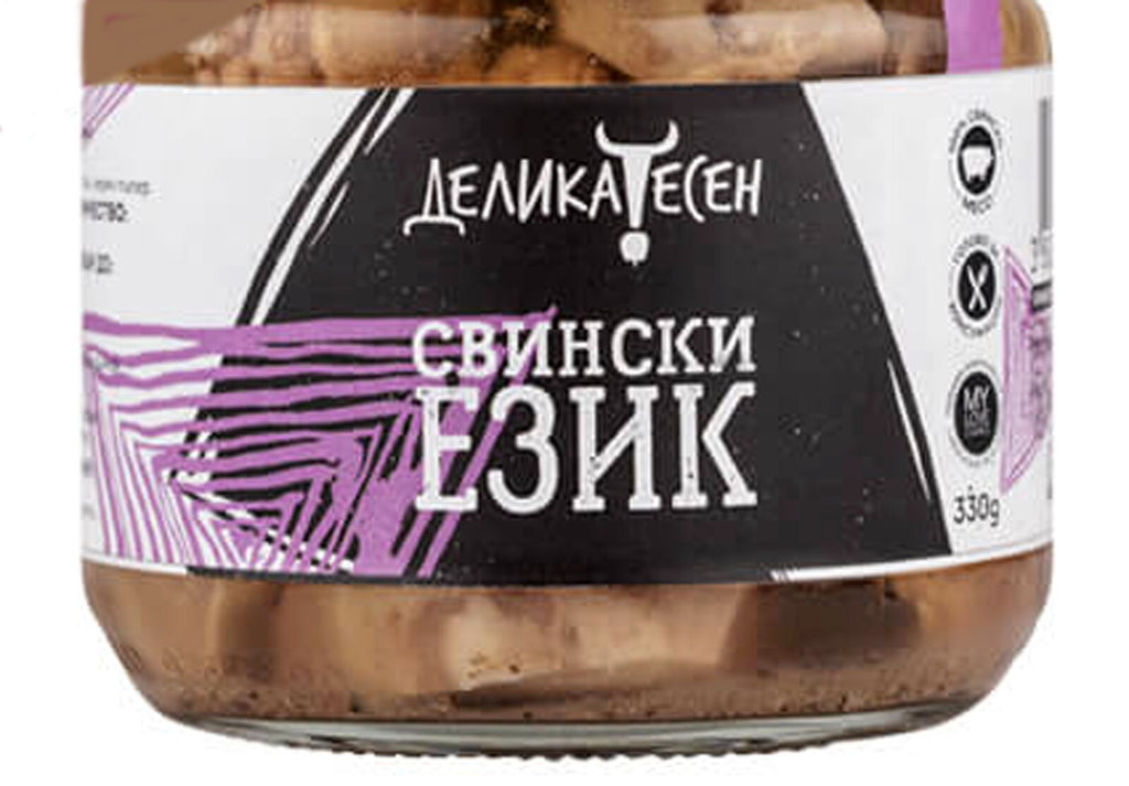 Pork tongue Delicatessen 2x330g Organic Handmade