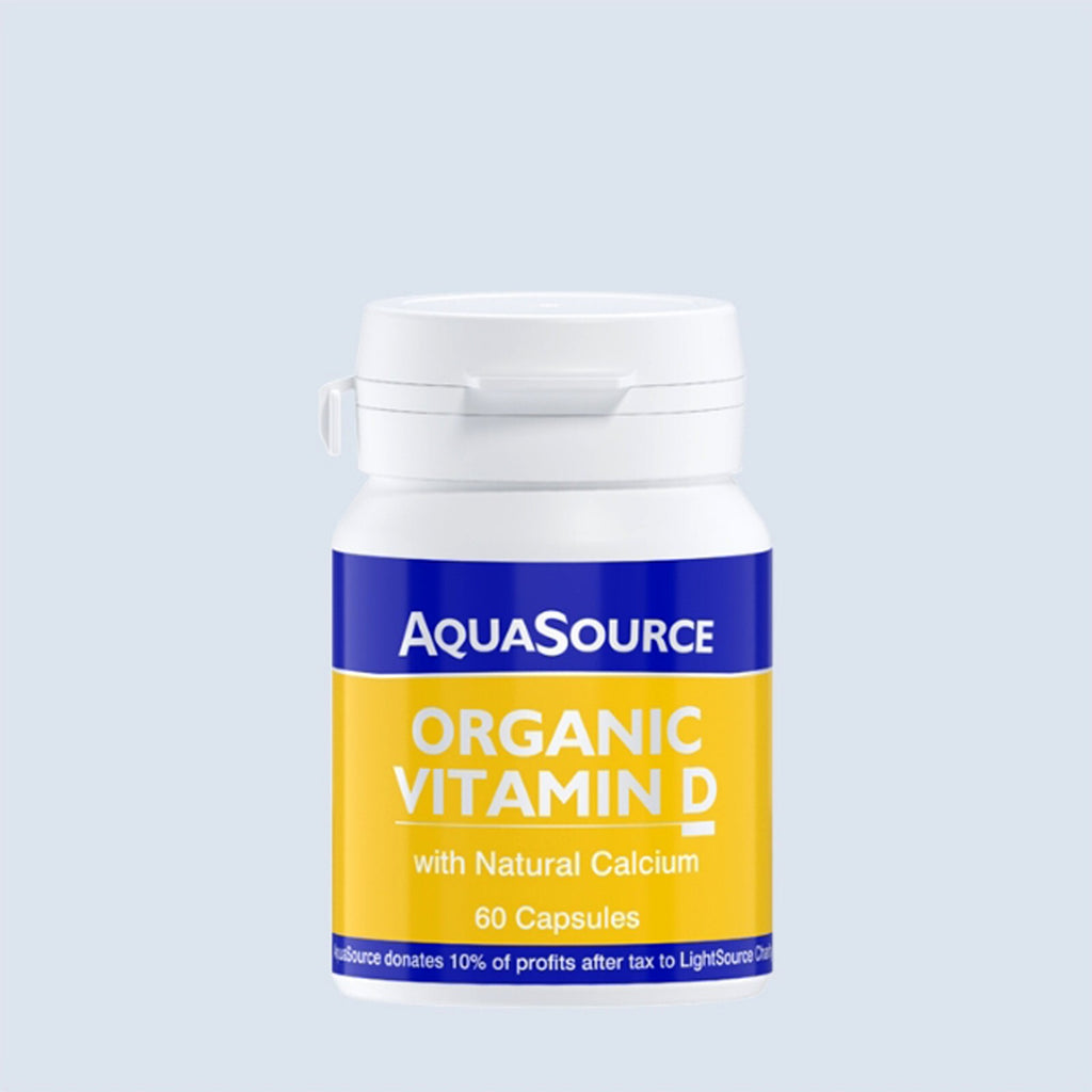 AquaSource Organic Vitamin D 60 Caps Vegan