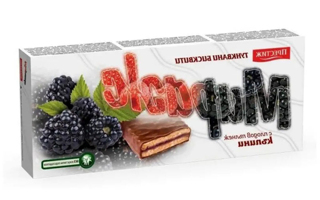 Fruit Heart Biscuit with Real Organic Blackberry Jam 176g
