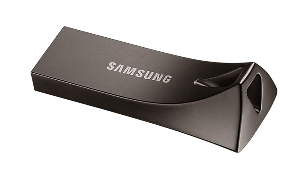 Samsung BAR Plus 64GB USB Flash Drive Titanium Gray