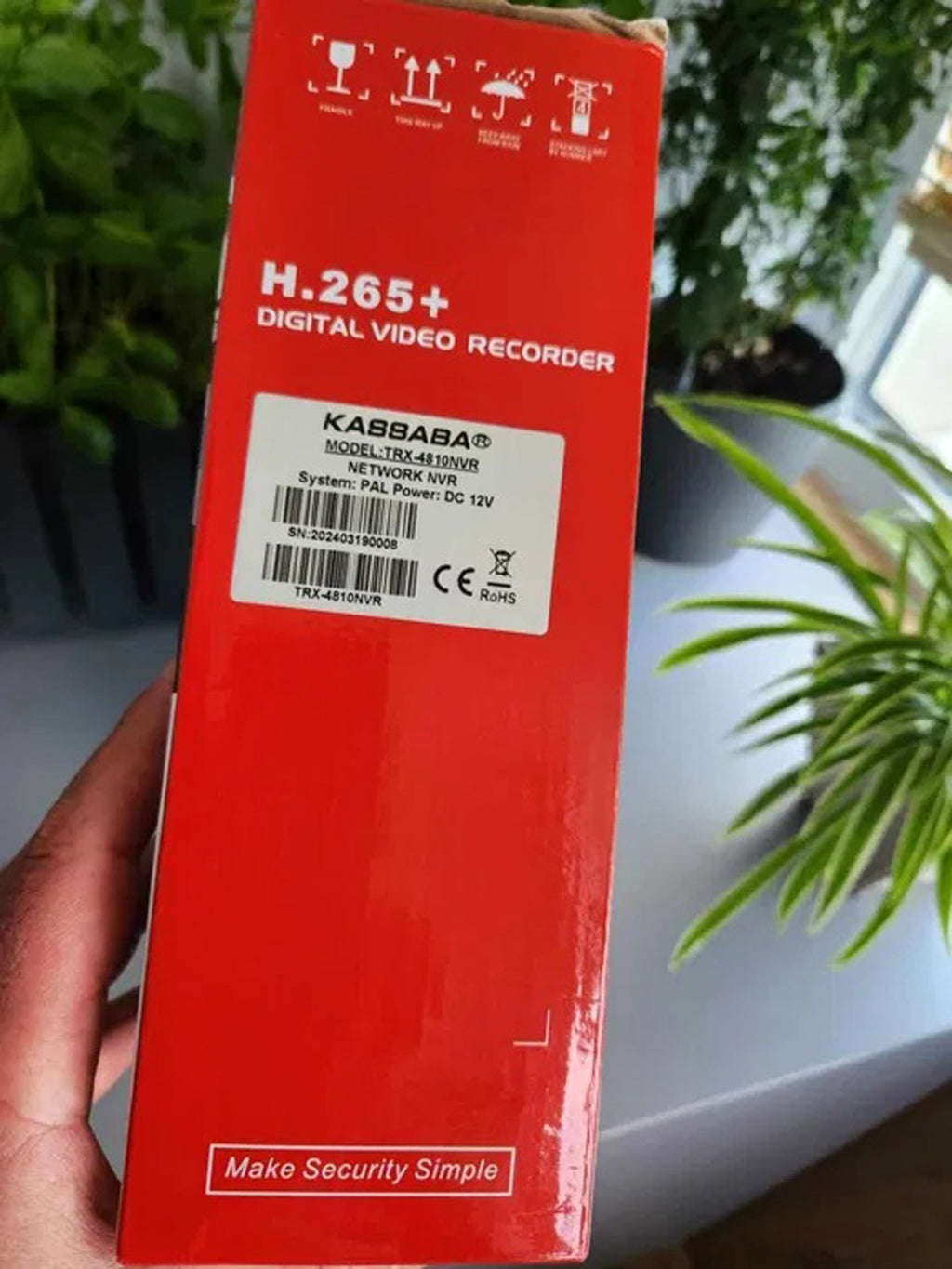 KASSABA  NVR 4K 8MPX 10 channel ONVIF